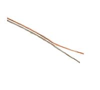 Zenitech - Cable de Audio HI-FI 2x 0,75mm² - Conductores de Cobre - Transmisión Sonora Óptima - Reducción de Interferencias - Instalación Discreta y Fácil para Sistema Hi-Fi - 10 m - Transparente