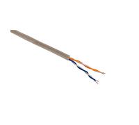 Zenitech - Cable de Teléfono 2 Pares 0,6 mm² - Marfil - Longitud 10 m - Transmisión Telefónica Fiable y Estable - Instalación Fácil en Configuraciones Curvadas - Ideal para Cortas Distancias