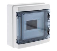 Zenitech - Caja impermeable IP65 12 módulos viene con accesorios