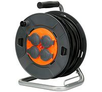 Zenitech - Carrete de obra IP44 - 4 tomas de 16A - 3G1,5mm2 - 40m