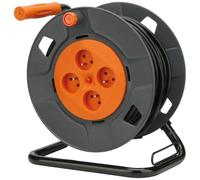 Zenitech - Carrete DIY - 4 tomas 16A - 3G1.5mm² - 40m