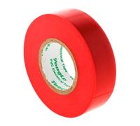 Zenitech - Cinta Adhesiva Aislante 19 mm x 20 m - Roja - PVC 0,15 mm - Para Trabajos Eléctricos - Fácil Identificación - Calidad Profesional - Ideal para Aislamiento y Seguridad de Cables Eléctricos
