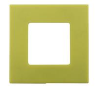 Zenitech - Clarys Placa de Acabado Verde Anís - Fijación con Garras y Tornillos - Cajas Estándar - Clipado Fácil Sin Riesgo - Instalación Antes de Pintar - Sin Tornillos a la Vista - 10 cm