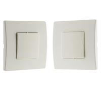 Zenitech - Cuadro inalámbrico empotrable - Blanco - Venus