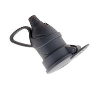 Zenitech - Enchufe flap hembra -16A 2P+T - Gris