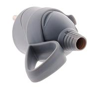 Zenitech - Enchufe Macho Anillo 16A 2P+T - Gris - Conector Eléctrico Seguro - Normas NF y CE - Diseño Duradero y Resistente - Ideal para Conexiones Domésticas - Inspección de Calidad Rigurosa