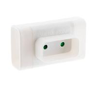 Zenitech - Ficha Multipresa Triplite 3X 6A 2P - Seguridad Infantil y Certificada NF - Ideal para Dispositivos Eléctricos y Lámparas - Polipropileno Duradero - Blanco