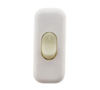 Zenitech - Interruptor Bipolar Luminescente 2A - Blanco - Instalación Fácil - Compatibilidad Estándar - Material Duradero - Visibilidad Nocturna - Para Instalaciones Domésticas/Terciarias