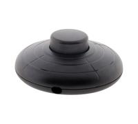 Zenitech Interruptor de pie para lámparas Negro