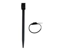 Zenitech - Juego de 20 Bridas de Cable 6x114mm - Prácticas para Unir o Apretar Cables Eléctricos - Negro