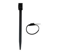 Zenitech - Lote de 100 Bridas para Cables 6x114mm - Plástico Resistente - Compatibles con Cables, Fundas, Tubos IRL, Integración Discreta - Proyectos Eléctricos - Instalación Rápida - Negro