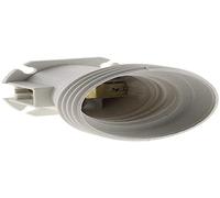 Zenitech - Lote de 20 Portalámparas de Obra E27 - Blanco - Para Casquillo Estándar - Resistentes y Fáciles de Instalar - Ideales para Trabajos de Construcción - Seguridad Óptima - Diseño Duradero