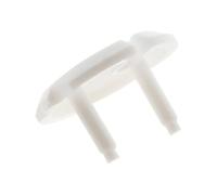 Zenitech - Lote de 3 tapas para enchufes (2 P+T, llave de color blanco