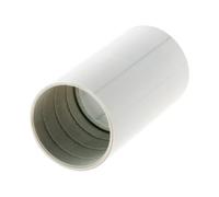 Zenitech - Lote de 5 Manguitos IRL Ø25mm - PVC Rígido Resistente a Impactos y al Desgaste - Conexión Robusta para Instalaciones Eléctricas Seguras - Gris