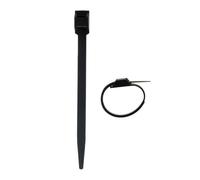 Zenitech - Lote de 50 Bridas de Cableado 6x114 mm - Plástico Negro Robusto - Cables, Fundas, Tubos IRL - Instalación Rápida, Ergonómica - Discreto, Estético - Económico Proyectos Eléctricos