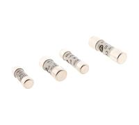 Zenitech - Lote de 8 Fusibles de Cerámica 3x 10A / 3x 16A / 1x 20A / 1x 32A - Certificados NF - Ideales para Reemplazo y Seguridad Eléctrica - Gris