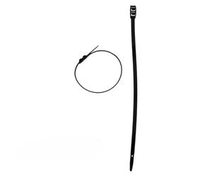 Zenitech - Pack de 100 Bridas de Cables 9 x 260mm - Negro - Plástico Resistente - Fijación de Cables, Tubos, Conductos IRL - Diseño Ergonómico - Instalación Rápida - Excelente Relación Cantidad/Precio