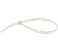 Zenitech 100 bridas para cables 3,6x200mm Blanco