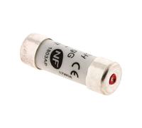 Zenitech - Pack de 3 Fusibles Cerámicos 10,3 x 31,5 mm - 25A - Con Indicador de Sobretensión - Blanco - Protección de Circuito Eléctrico - Seguridad Reforzada para Aplicaciones Eléctricas