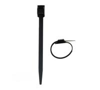 Zenitech - Paquete de 20 Bridas de Cable 9x260mm - Fáciles de Manejar y Resistentes - Ideales para Cables, Fundas y Tubos IRL - Negro - 260mm