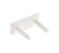 Zenitech - Paquete de 6 Tapas de Enchufe 2P - Seguridad Infantil - Compatible con Enchufes Estándar - Instalación Fácil sin Herramientas - Diseño Discreto y Elegante - Blanco - 5 cm