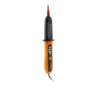 Zenitech - Probador de Tensiones 6 Niveles - Corriente Alterna y Continua - CAT III, 400V, 50/60 Hz - Impermeable IP54 - Temperatura de 15°C a 45°C - Naranja