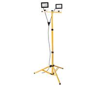 Zenitech Proyector LED estanco IP 2x20W montado en tripode