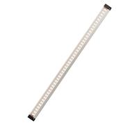 Zenitech - Regleta Extraplana LED 5W - Sensor de Movimiento y Luminosidad - Ideal para Armarios, Alacenas y Encimeras - Instalación Fácil - Plata - 50 cm