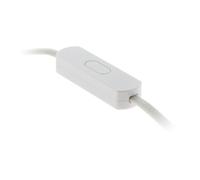 Zenitech Regulador de luz universal compatible LED 1-25W precableado Blanco