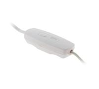 Zenitech Regulador de luz universal compatible LED 1-50W precableado Blanco