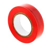 Zenitech - Rodillo Adhesivo Aislante PVC 0,15mm - Ideal para Trabajos Eléctricos - Ancho 15mm - Longitud 10m - Identificación Fácil - Rojo - 10m