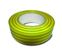 Zenitech - Rollo adhesivo (15 mm x 10 m), color verde y amarillo