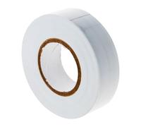 Zenitech - Rodillo Adhesivo Eléctrico 19mm x 20m - Resistente a la Humedad y Temperaturas Variables - Blanco - 20m