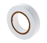 Zenitech - Rollo Cinta Adhesiva Aislante PVC 0,15mm - Blanco - Ancho 15mm x Largo 10m - Ideal para Trabajos Eléctricos - Fácil Identificación - Calidad Profesional para Máxima Seguridad y Fiabilidad