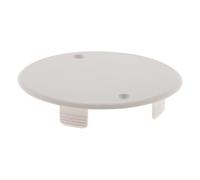 Zenitech - Tapa Para Caja Ø80mm - Forma Redonda - Compatible Con Cajas Alimentarias Ø80mm - Plástico Resistente Sin BPA - Ideal Para Conservación Y Almacenamiento - Blanco