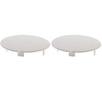 Zenitech - Tapa para plafón Ø125 cajas Ø85mm (Paquete de 2)