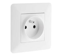 Zenitech - Toma Blanca Simple 16A - Artezo