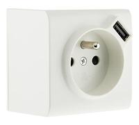 Zenitech - Toma de superficie 2P+T y USB