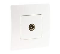 Zenitech - Toma TV Ø9,52 macho Blanco - Venus