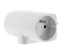 Zenitech - Triplite 2x 16A + 1x6A lateral Blanco