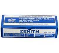 ZENITH Lot de 3 Boîtes de 1000 Agrafes 130/E 6/4mm en acier