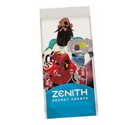 Zenith: Secret Agents, Expansión de Juego de Mesa, 2 o 4 Jugadores, por Equipos, con Amigos, Familiar, para Parejas, Juego de Cartas, Robots, Planetas, Ciencia Ficción, Idioma Español, Edad +10 Años