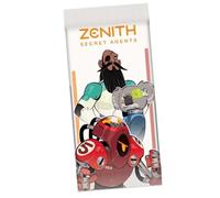 Zenith: Secret Agents, Expansión de Juego de Mesa, para 2 o 4 Jugadores, por Equipos, con Amigos, Familiar, para Parejas, Cartas, Robots, Planetas, Ciencia Ficción, Idioma Español, Edad +10 Años