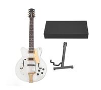 ZenithAir Guitarra en Miniatura de Madera con diseño de Cuerpo Hueco para decoración del hogar y Juguetes para niños, un Modelo de Instrumento Musical en Miniatura con