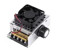 ZenithAur 4000W SCR Regulador de voltaje eléctrico Regulador de temperatura Controlador de velocidad del motor con ventilador