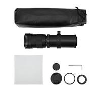 Zenithaur 420-800 mm f / 8.3-16 Lente súper teleobjetivo, Cuerpo de aleación de Aluminio, Lente de Zoom Manual para el Soporte pentax PK, t2 Soporte Compatible, excelente para