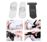 ZenithAur Adaptador de Auriculares 2 para Usar Correa de Audio Vive Deluxe, construcción de plástico Resistente con Conectores de Bloqueo Seguro para Mayor Comodidad de los