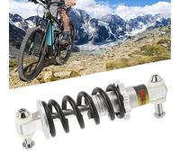 ZenithAur Amortiguador de bicicleta con amortiguador de resorte de aleación de aluminio de 150 mm, 400 libras para amortiguación de vibraciones, compatible con bicicletas de