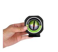 ZenithAur Angle Slope Meter with Internal LED Light for +/- 3° Accuracy, a Car Inclinometer with liberty Rotation Stand and Universal Fitment for Night Driving