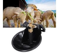Zenithaur Automatic Livestock Watterer con boser de válvula de Cobre Incorporado. Este tazón de Bebida de Animales de Granja Pesados está diseñado para Cabras, ovejas, Cerdos y